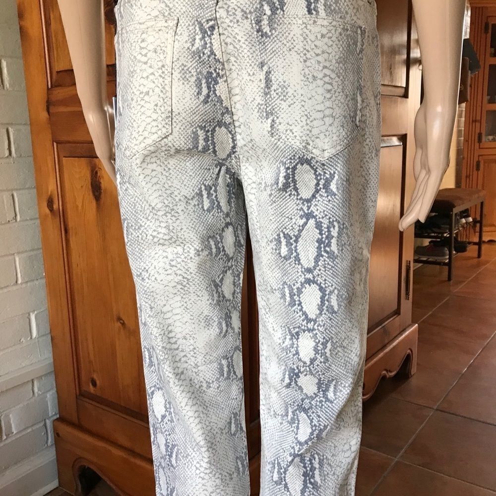 JOE’S snake embossed skinny Jeans size 28 - Picture 2 of 9